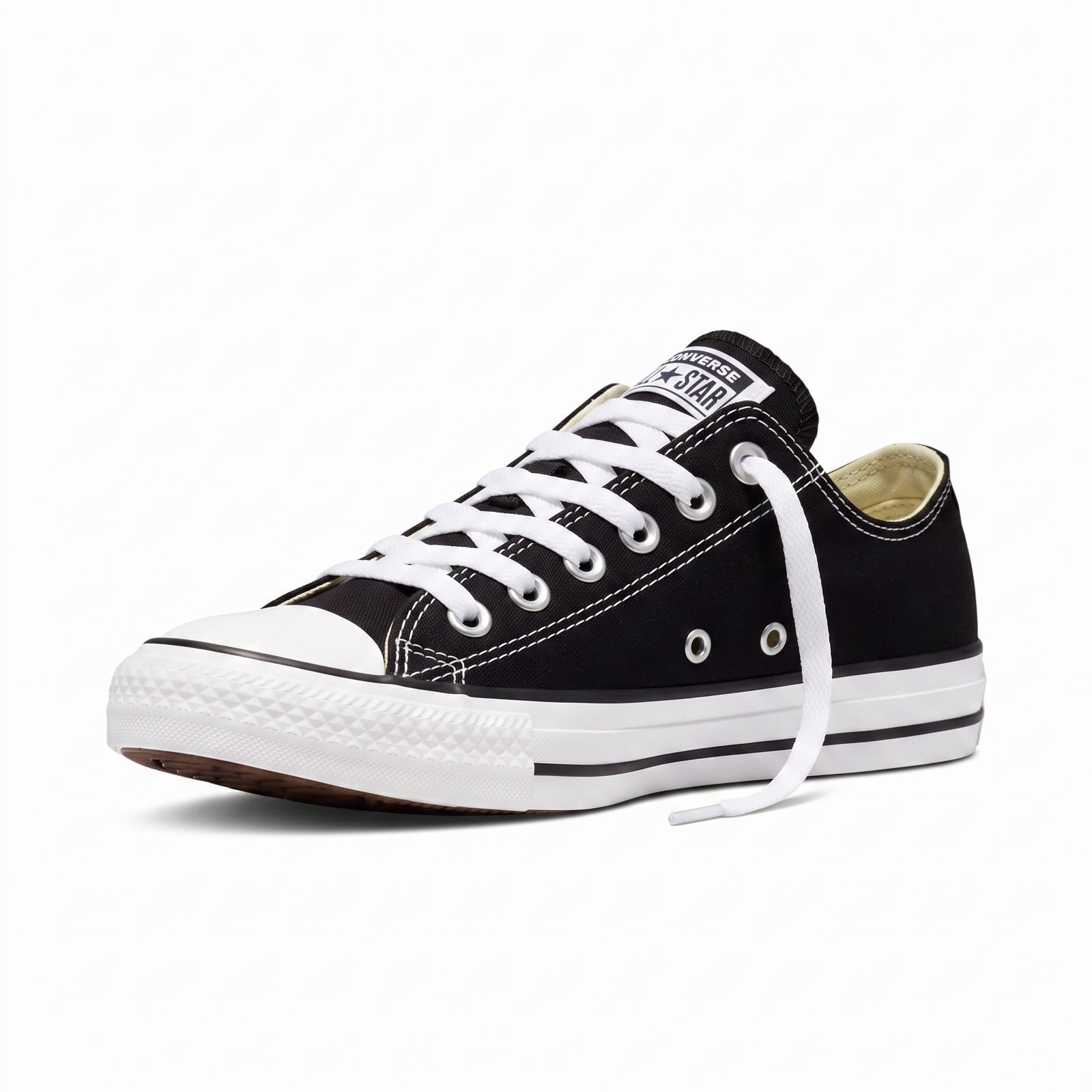 Converse Chuck Taylor All Star branco cano baixo