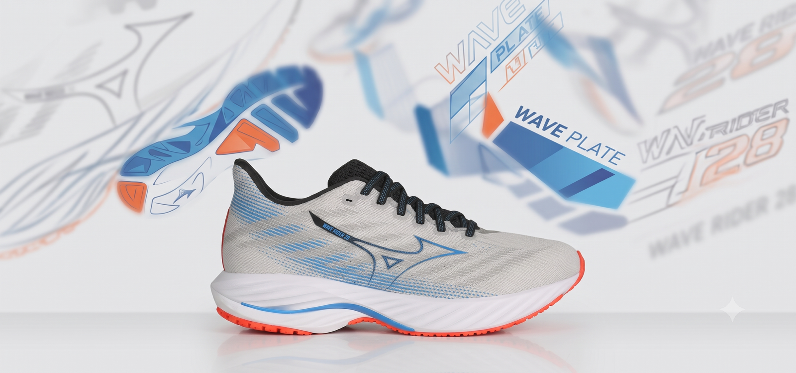 Tênis Mizuno para corrida e vôlei